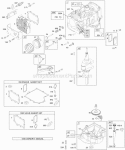 Cylinder Crankshaft Piston Head Engine Valve Gasket Sump Oil Diagram and Parts List for 194702-4517-A1  Briggs and Stratton Engine
